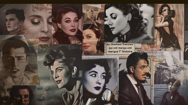 Les chanteurs français qui ont marqué l'histoire